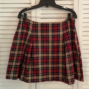 Plaid Skirt